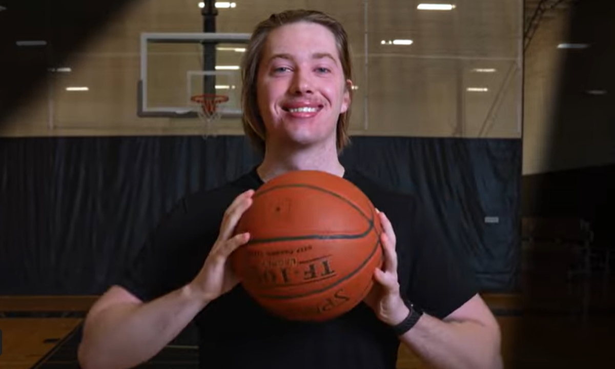 Thanks to his implantable cardioverter defibrillator, James can shoot hoops again.